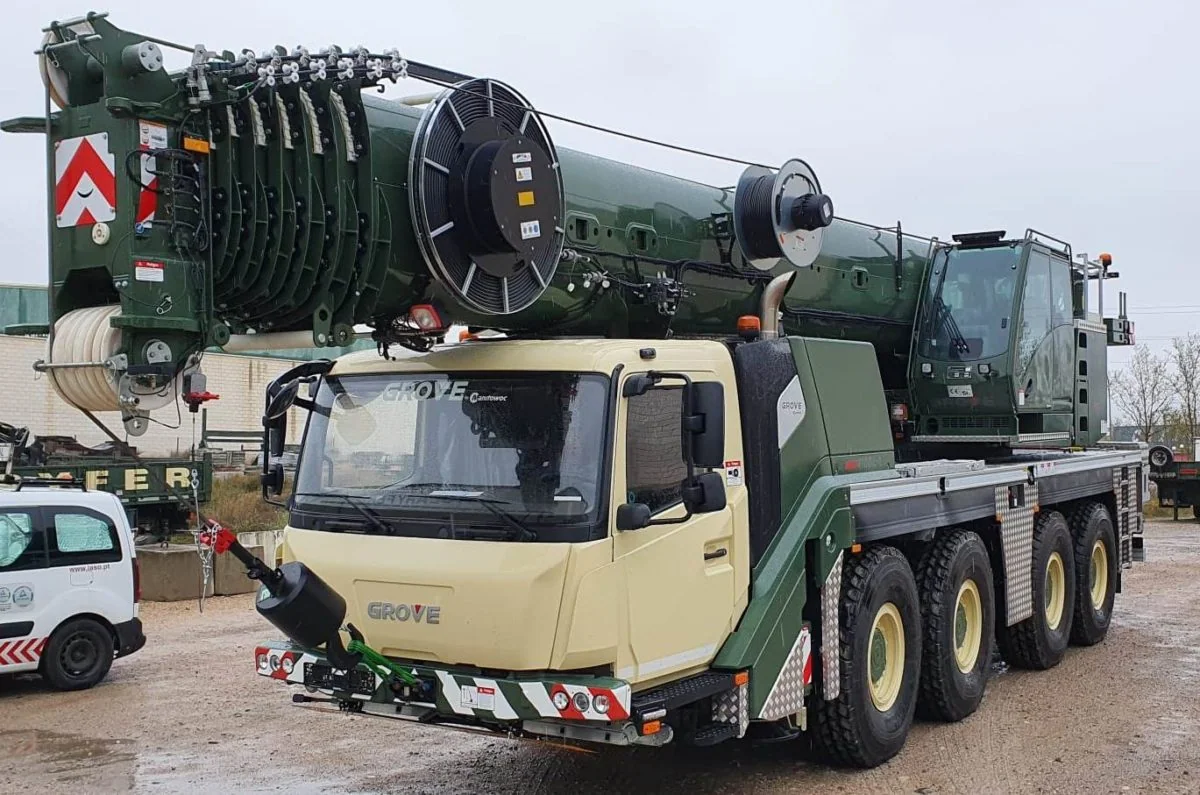 AUTO GRÚA GROVE GMK 4100 L1 – 100 TONELADAS