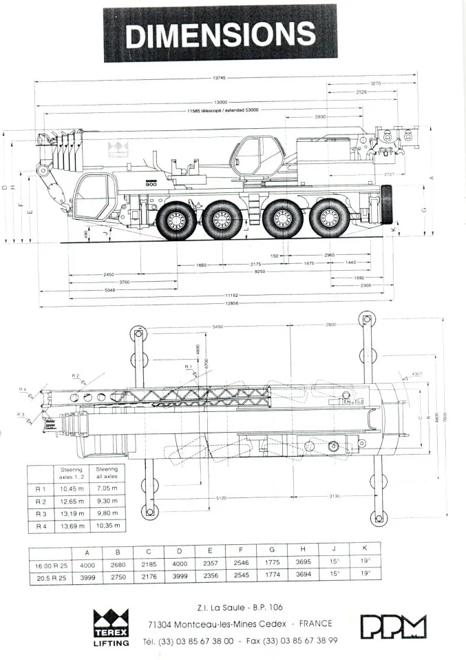 AUTO GRÚA PPM ATT 900 – 80 TONELADAS — imagen 2